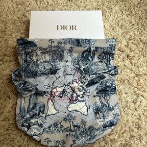 Christian Dior drawstring pouch